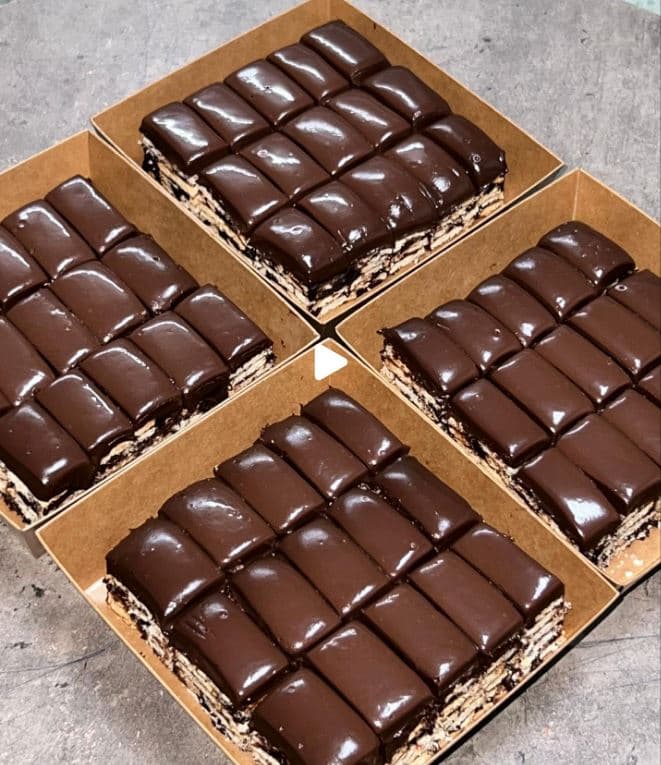 Chocolate Fudge Cake Slice